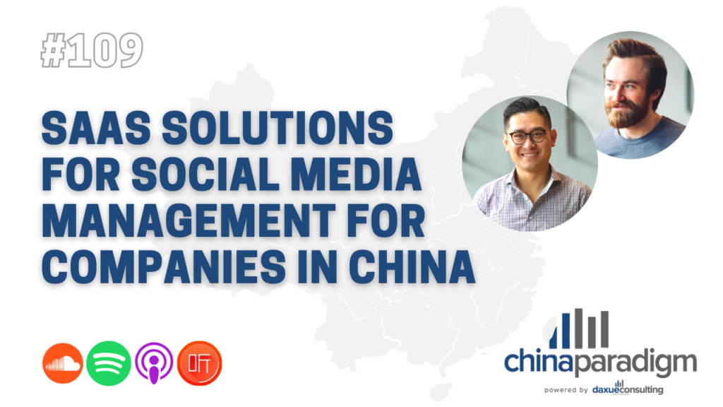 social media management for companies in China